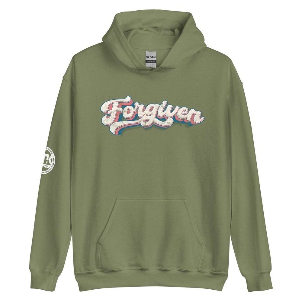 “Forgiven Collection"  — Not perfect, just covered. Wear the grace that changed everything.