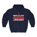 Worship Vibes Zip Hoodie — "Worshipology" Christian Full-Zip Sweatshirt