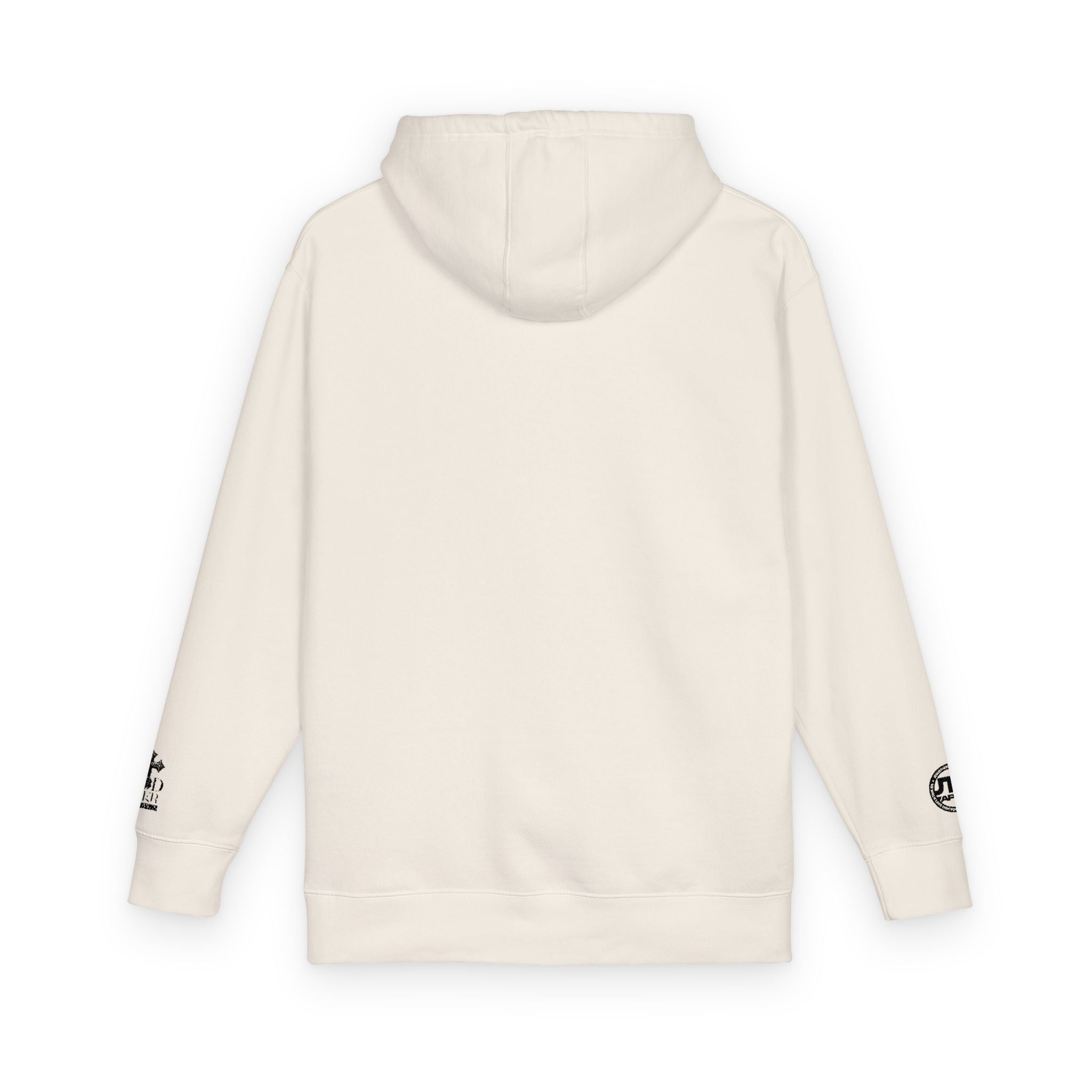 The Believer "Crown" Script Hoodie/Pullover with Sleeve Logos