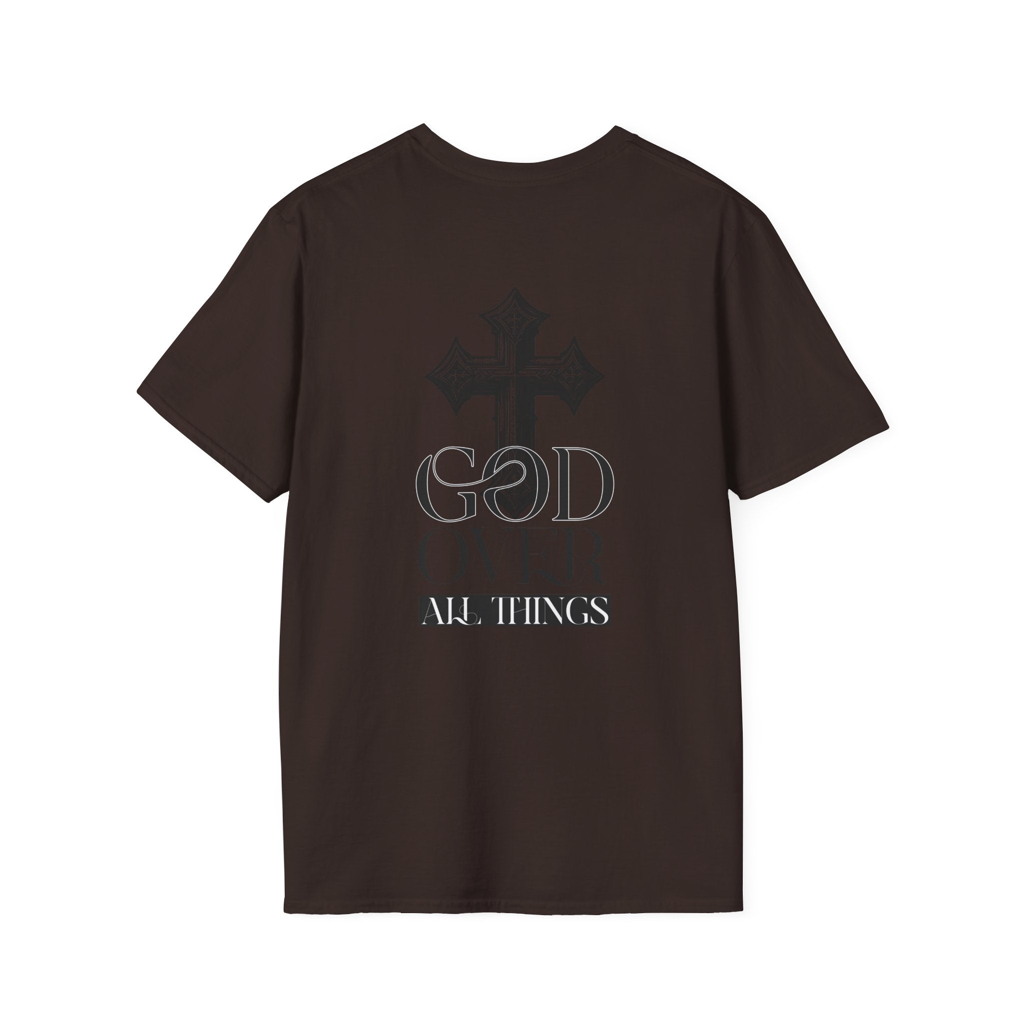 "Light of the World"  Graphic T-Shirt —  / Back "God Over All Things"