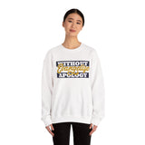 Crewneck Sweatshirt "Without Evangelize Apology" — Faith-Based Graphic Pullover