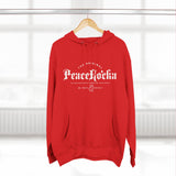 Peace Rocka-Panel Fleece Hoodie — Classic Cozy Pullover