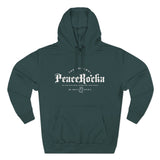 Peace Rocka-Panel Fleece Hoodie — Classic Cozy Pullover