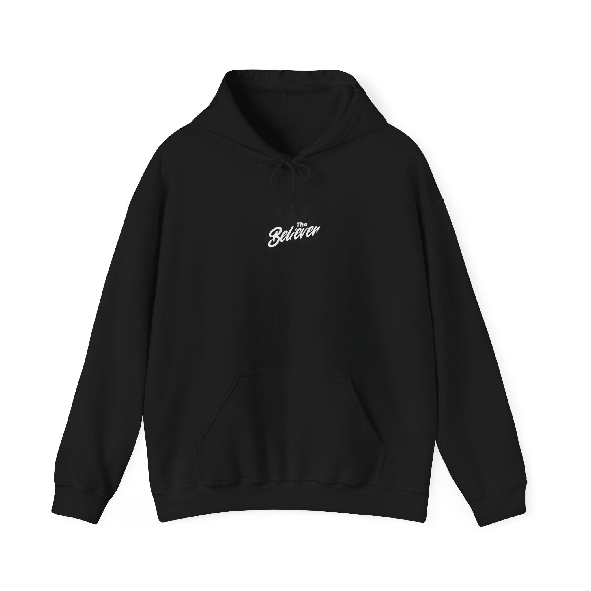 The Believer - Hoodie Crown Logo Minimalist Pullover