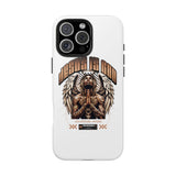JESUS IS GOD Phone Case — Urban Winged Savior Design