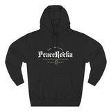 Peace Rocka-Panel Fleece Hoodie — Classic Cozy Pullover