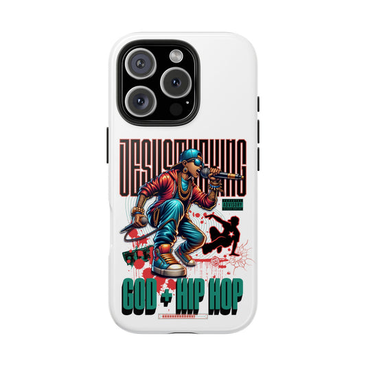 God + Hip Hop Tough Phone Case