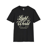 "Light of the World"  Graphic T-Shirt —  / Back "God Over All Things"