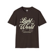 "Light of the World"  Graphic T-Shirt —  / Back "God Over All Things"