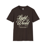 "Light of the World"  Graphic T-Shirt —  / Back "God Over All Things"