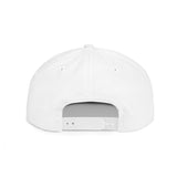 Flat Bill Snapback Hat – 'The Believer' Crown Logo Embroidered Cap