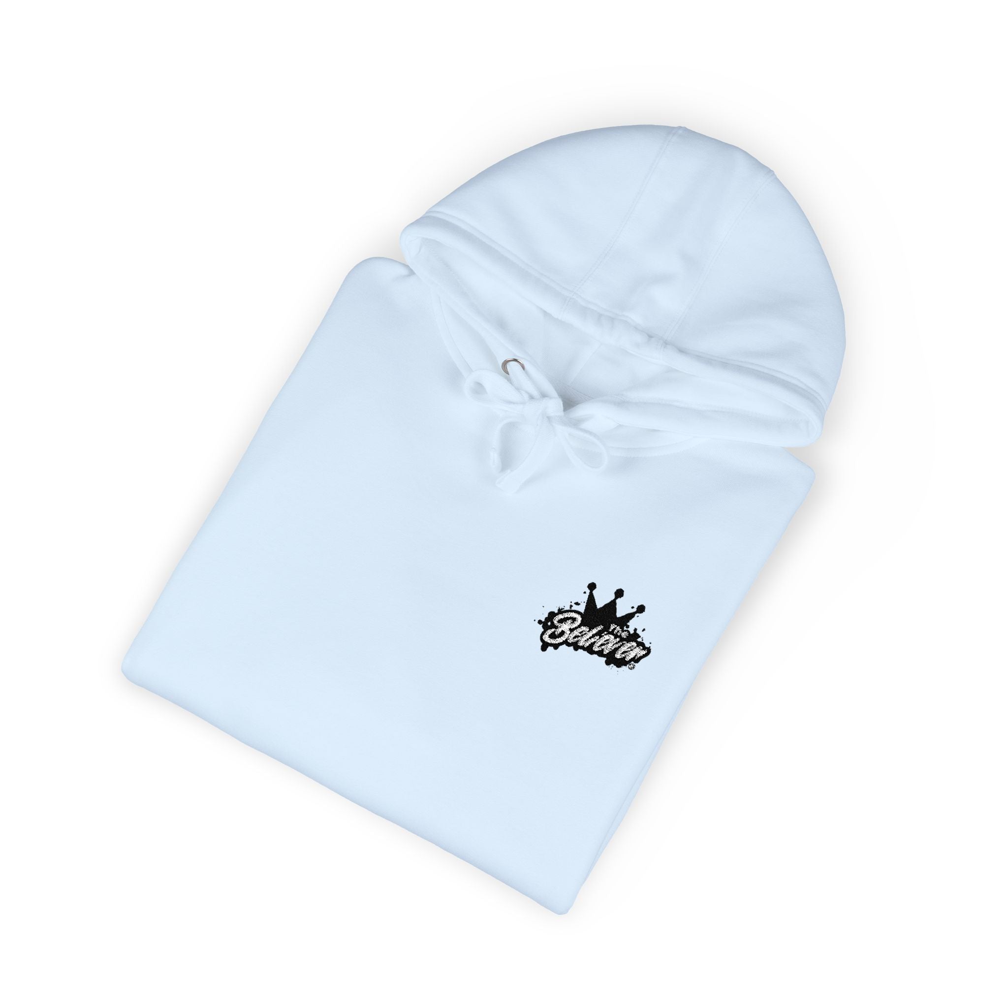 The Believer "Crown" Script Hoodie/Pullover with Sleeve Logos