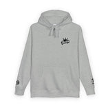 The Believer "Crown" Script Hoodie/Pullover with Sleeve Logos