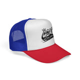 GOAT Trucker Cap – Crowned "God Over All Things" Mesh Hat