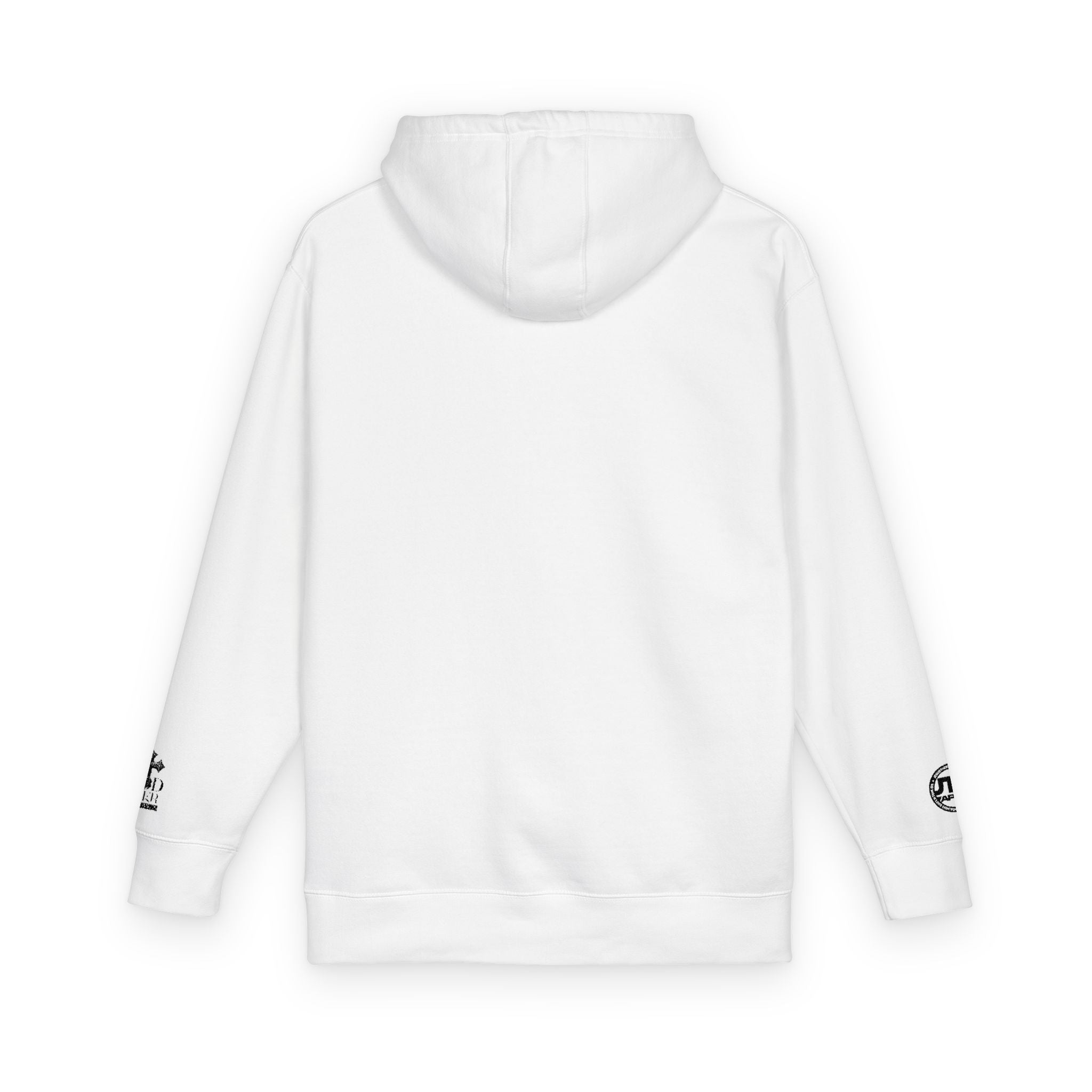 The Believer "Crown" Script Hoodie/Pullover with Sleeve Logos