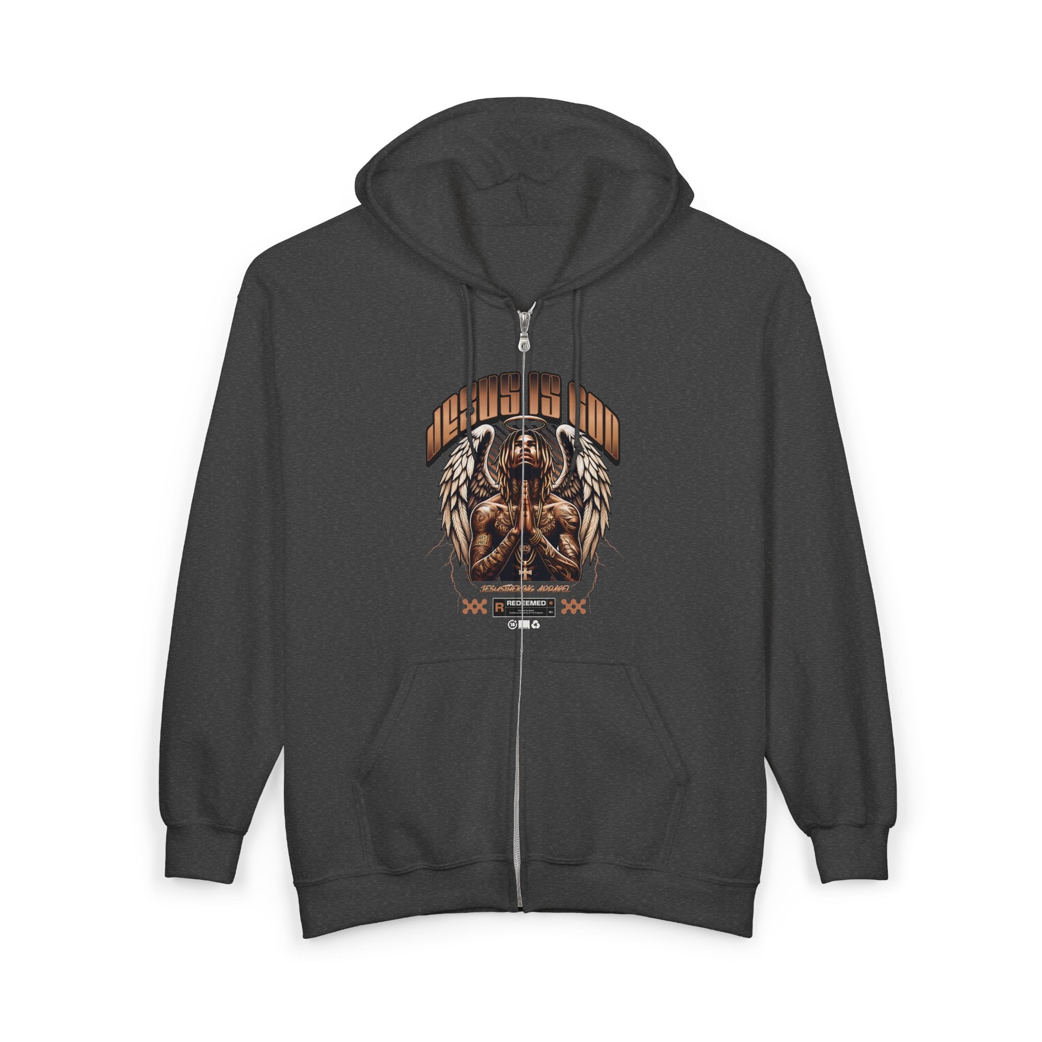 Jesus Is God -  Zip Hoodie