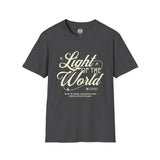 "Light of the World"  Graphic T-Shirt —  / Back "God Over All Things"