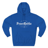 Peace Rocka-Panel Fleece Hoodie — Classic Cozy Pullover