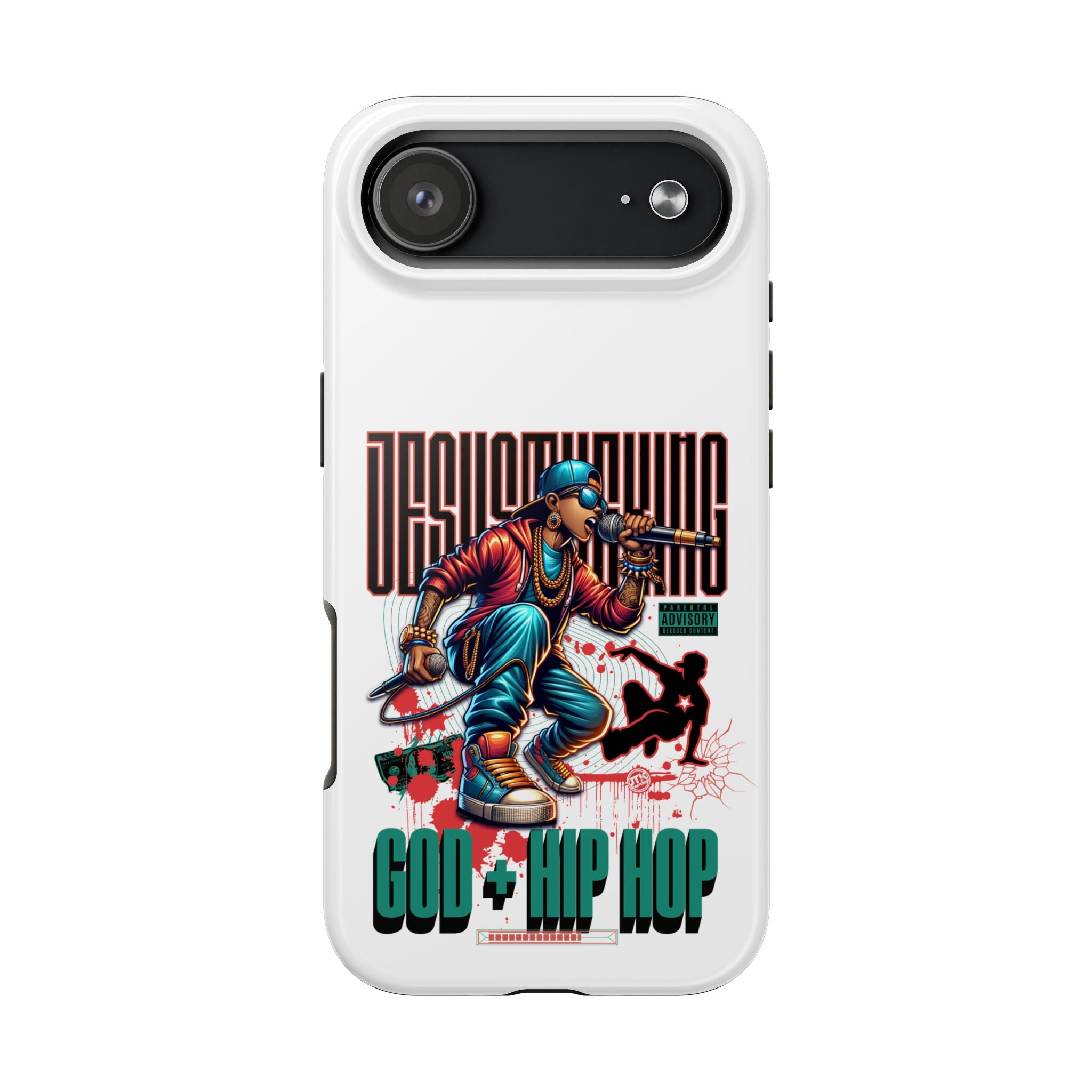 God + Hip Hop Tough Phone Case