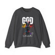 God Is Life - Painter Bear Crewneck Sweatshirt