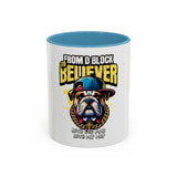 From D Block to Believer Coffee Mug – 'Love God and Love Hip Hop' Accent Mug