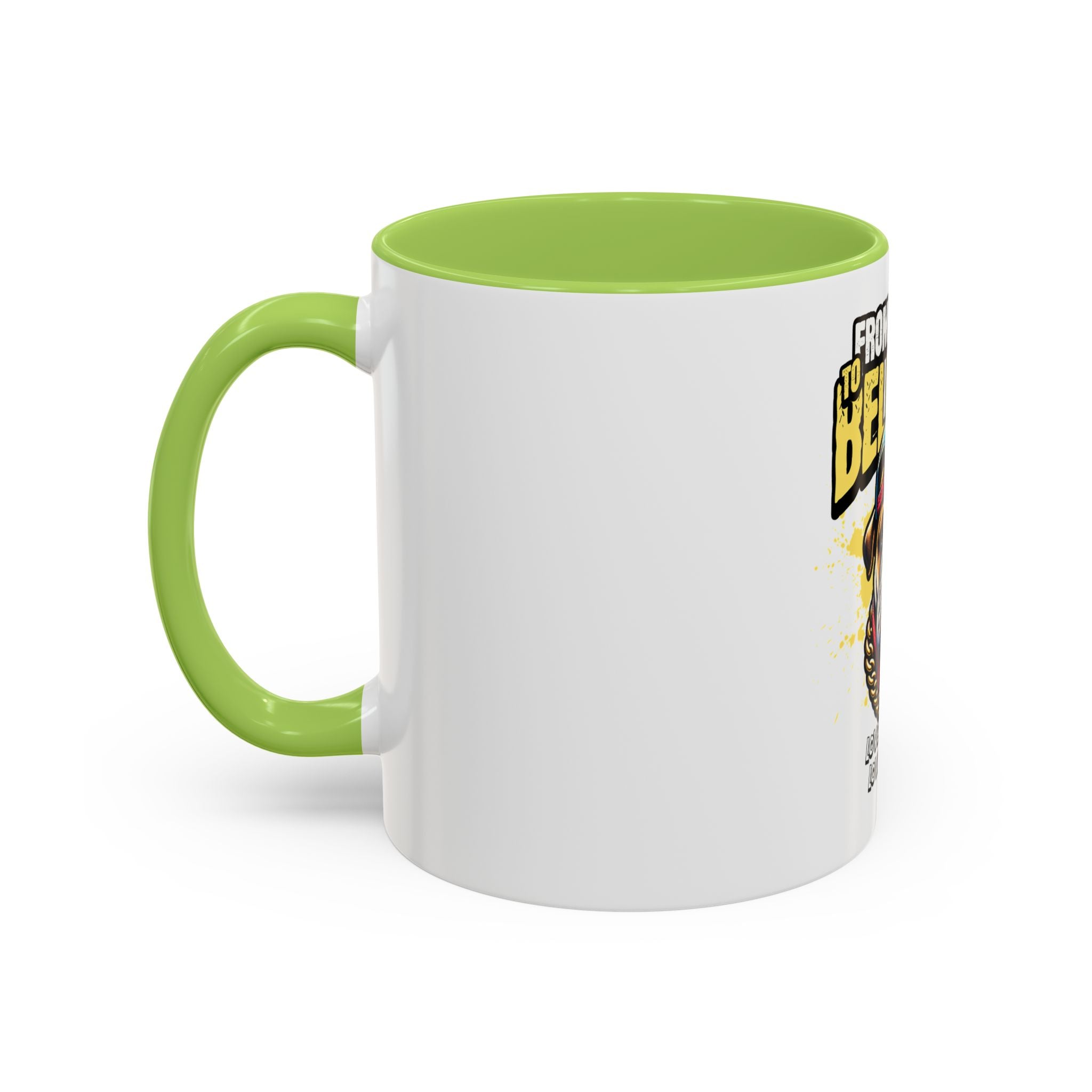 From D Block to Believer Coffee Mug – 'Love God and Love Hip Hop' Accent Mug