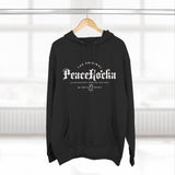 Peace Rocka-Panel Fleece Hoodie — Classic Cozy Pullover