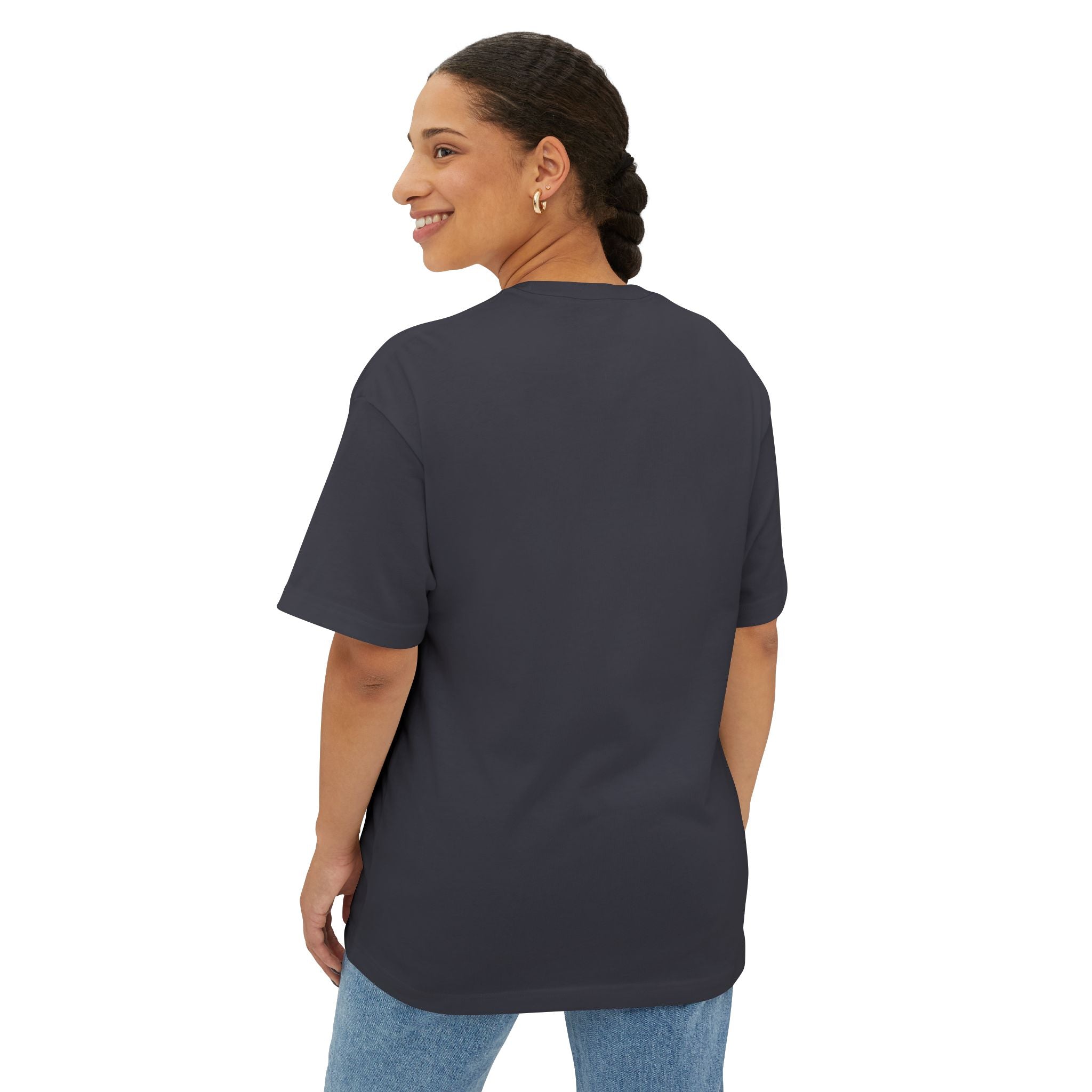 The Believer Crown Tee — Graphic Oversized Boxy T-Shirt