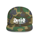 Flat Bill Snapback Hat – 'The Believer' Crown Logo Embroidered Cap