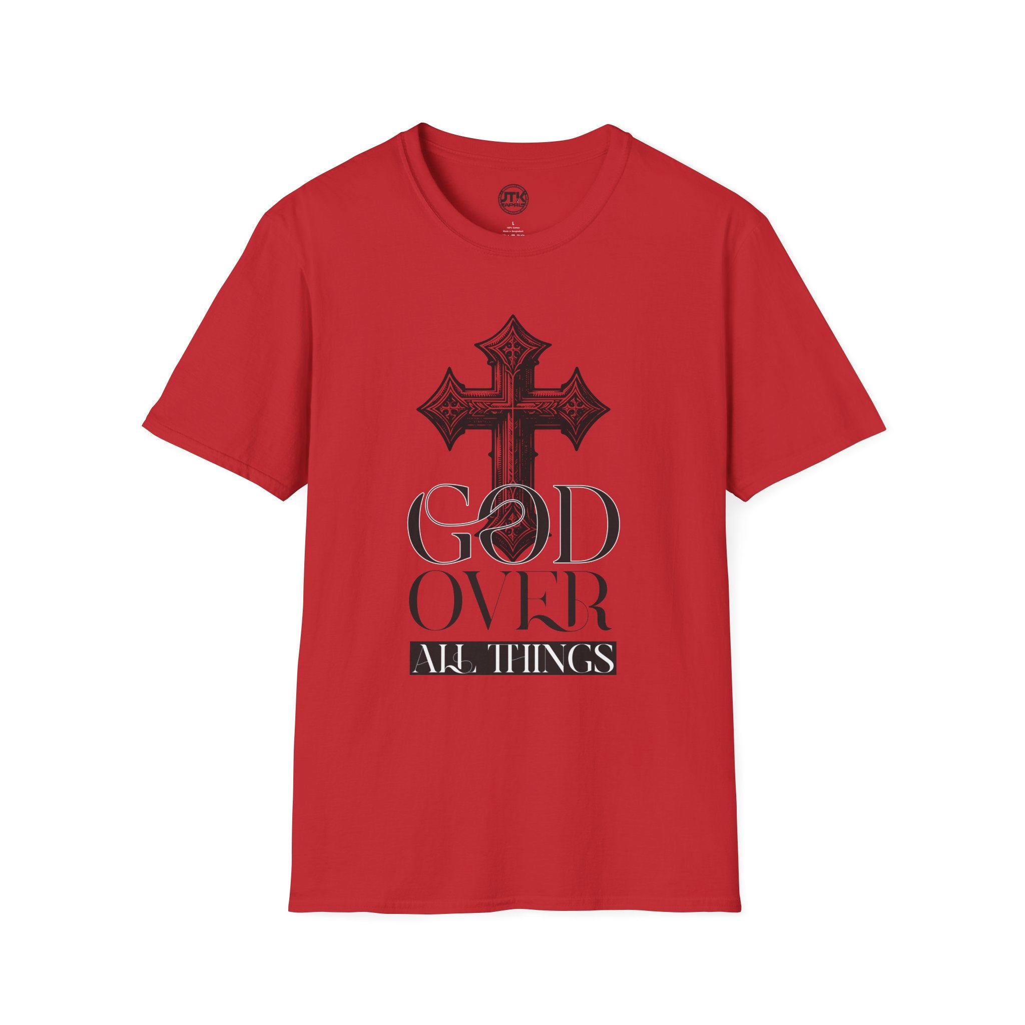 God Over All Things T-Shirt — GOAT Faith Tee