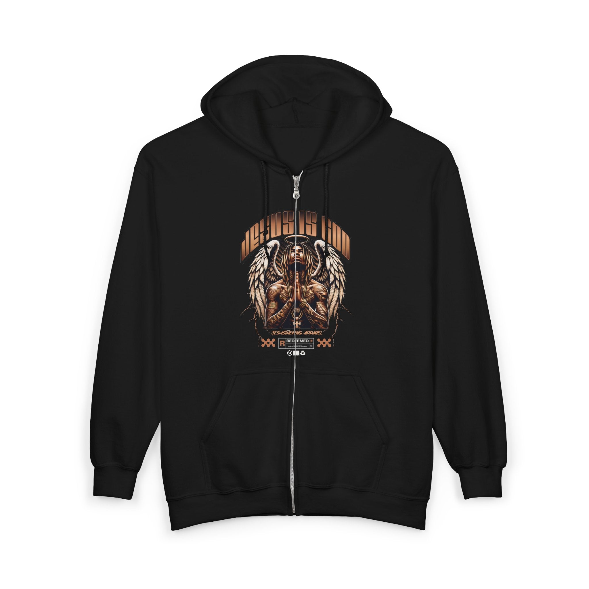 Jesus Is God -  Zip Hoodie