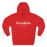 Peace Rocka-Panel Fleece Hoodie — Classic Cozy Pullover