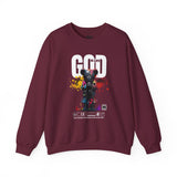 God Is Life - Painter Bear Crewneck Sweatshirt