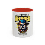From D Block to Believer Coffee Mug – 'Love God and Love Hip Hop' Accent Mug