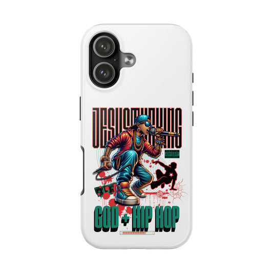 God + Hip Hop Tough Phone Case