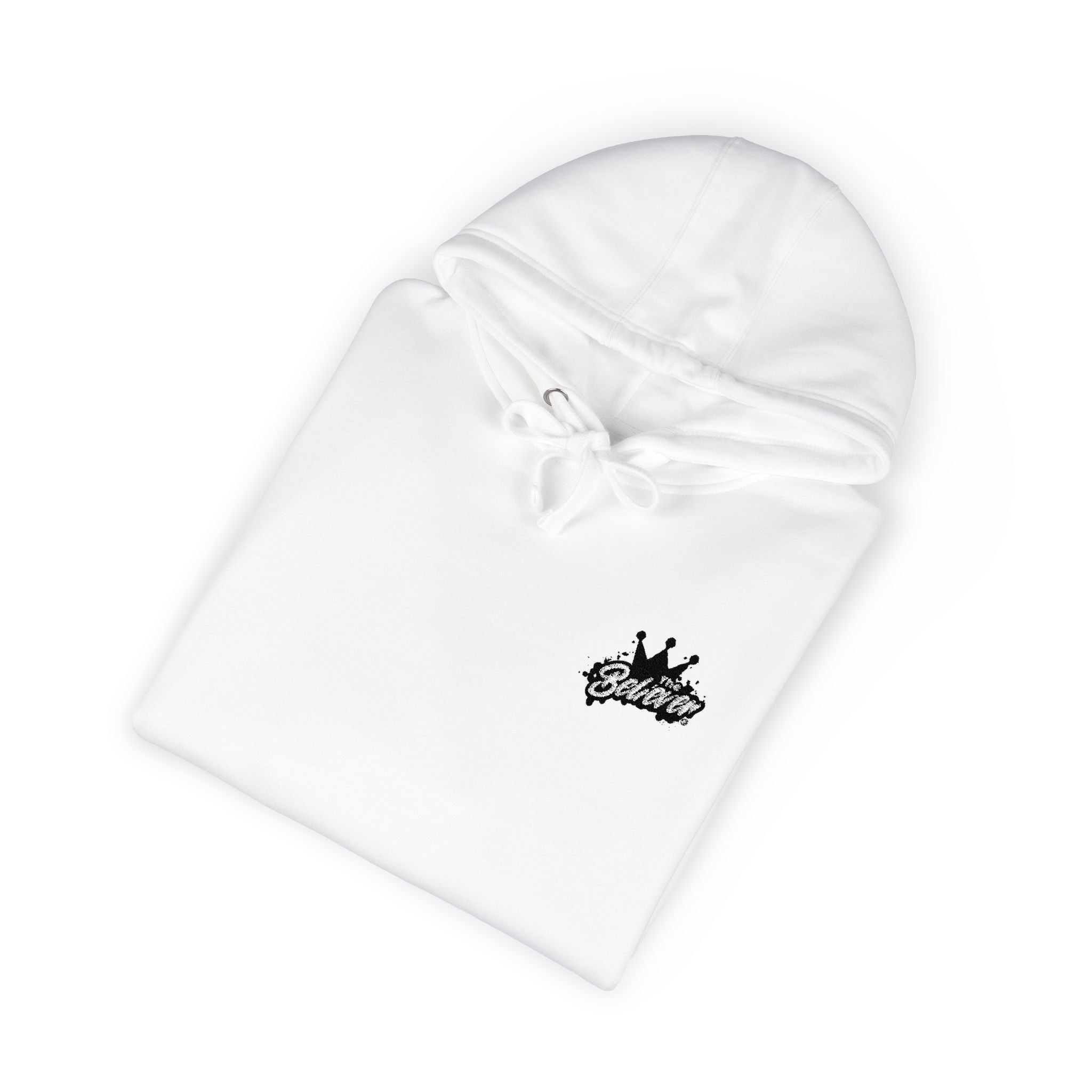 The Believer "Crown" Script Hoodie/Pullover with Sleeve Logos