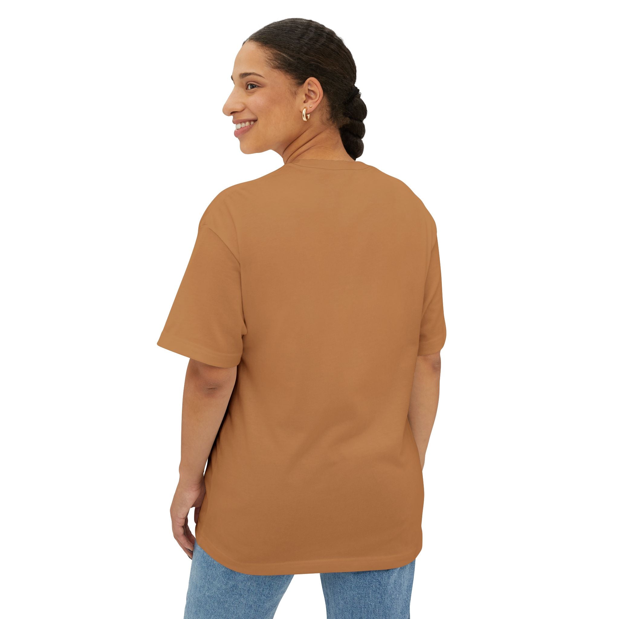 The Believer Crown Tee — Graphic Oversized Boxy T-Shirt