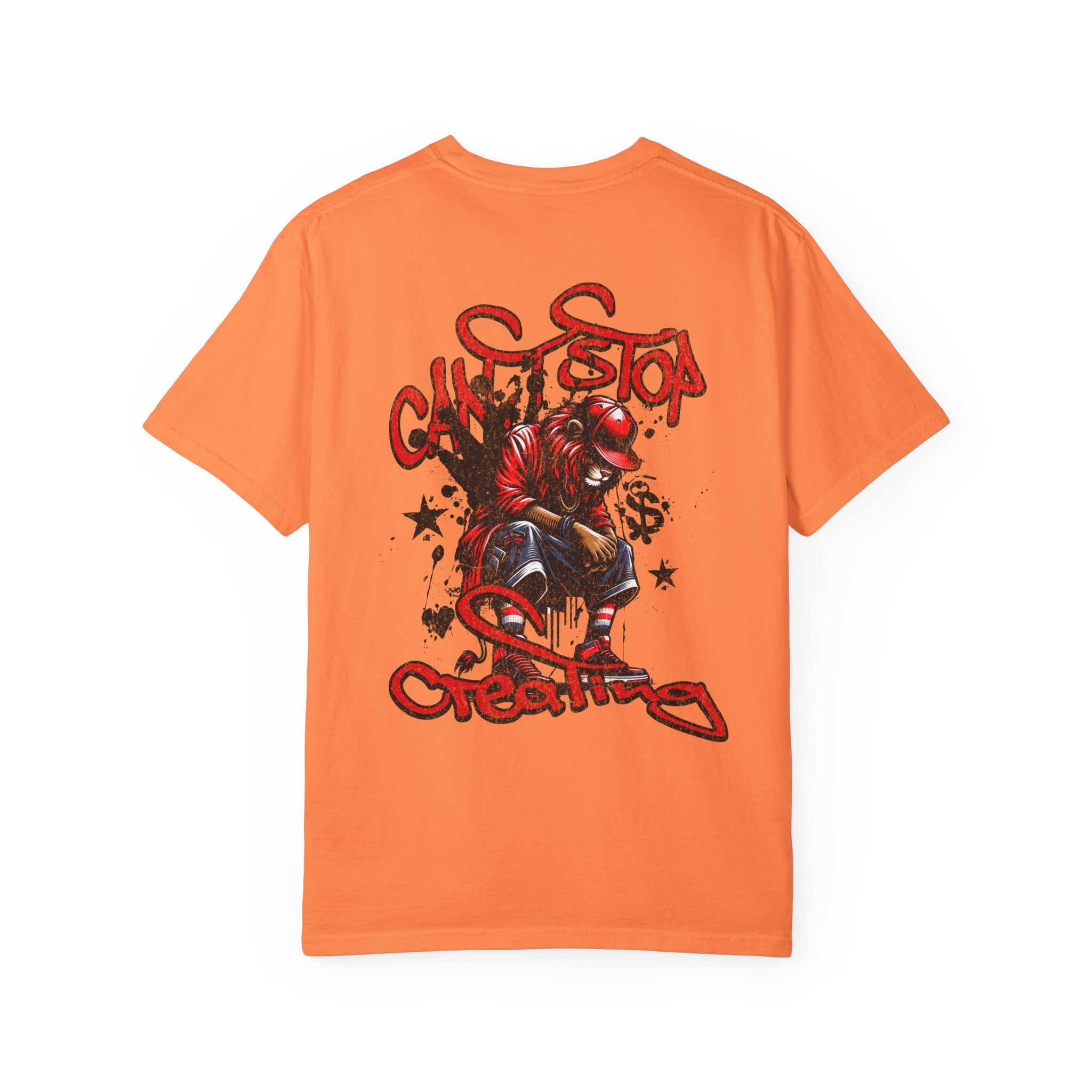 Born Creative Graphic T-Shirt — "Can't Stop Creating" Back