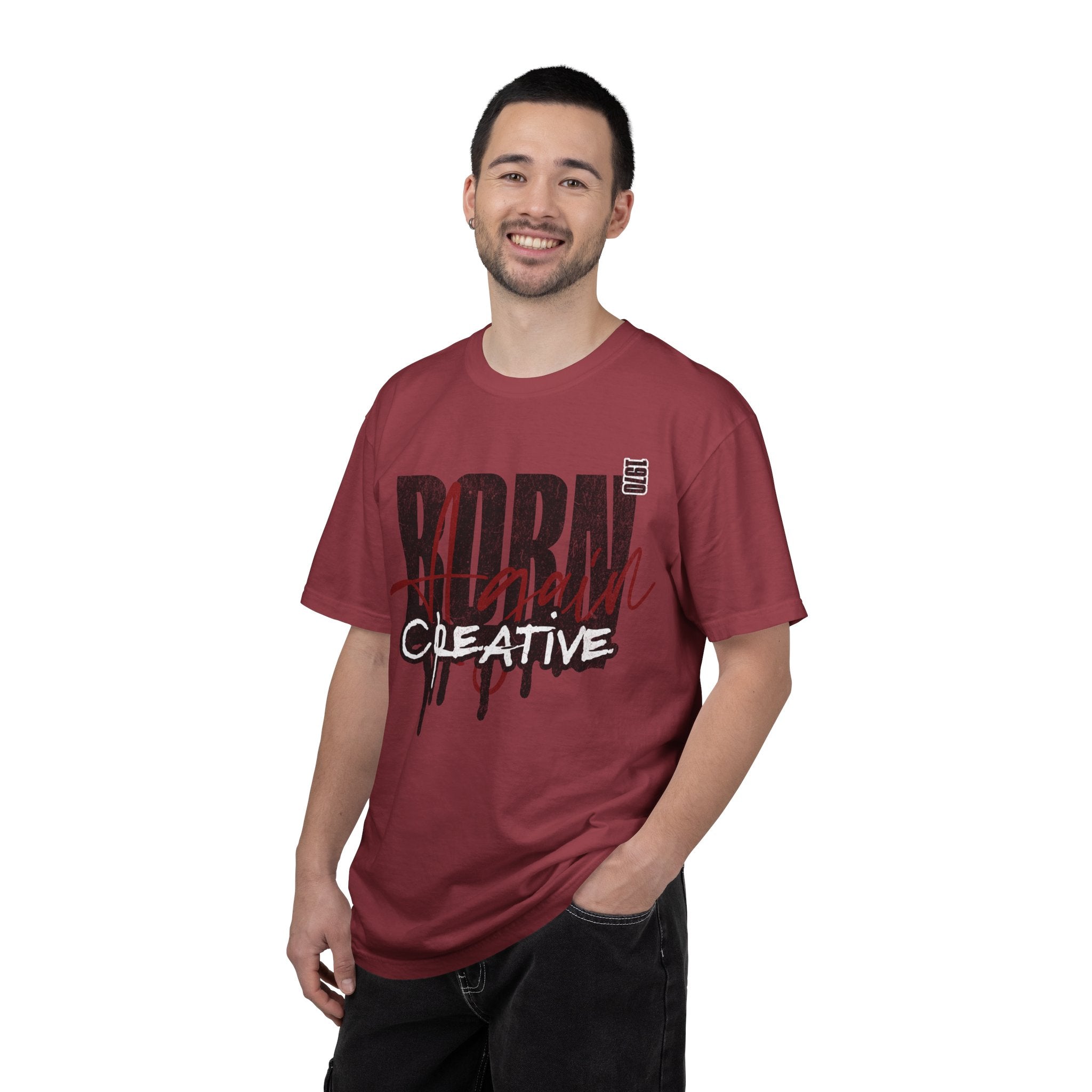 Born Creative Graphic T-Shirt — "Can't Stop Creating" Back