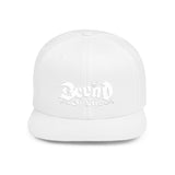 Flat Bill Snapback Hat – 'The Believer' Crown Logo Embroidered Cap