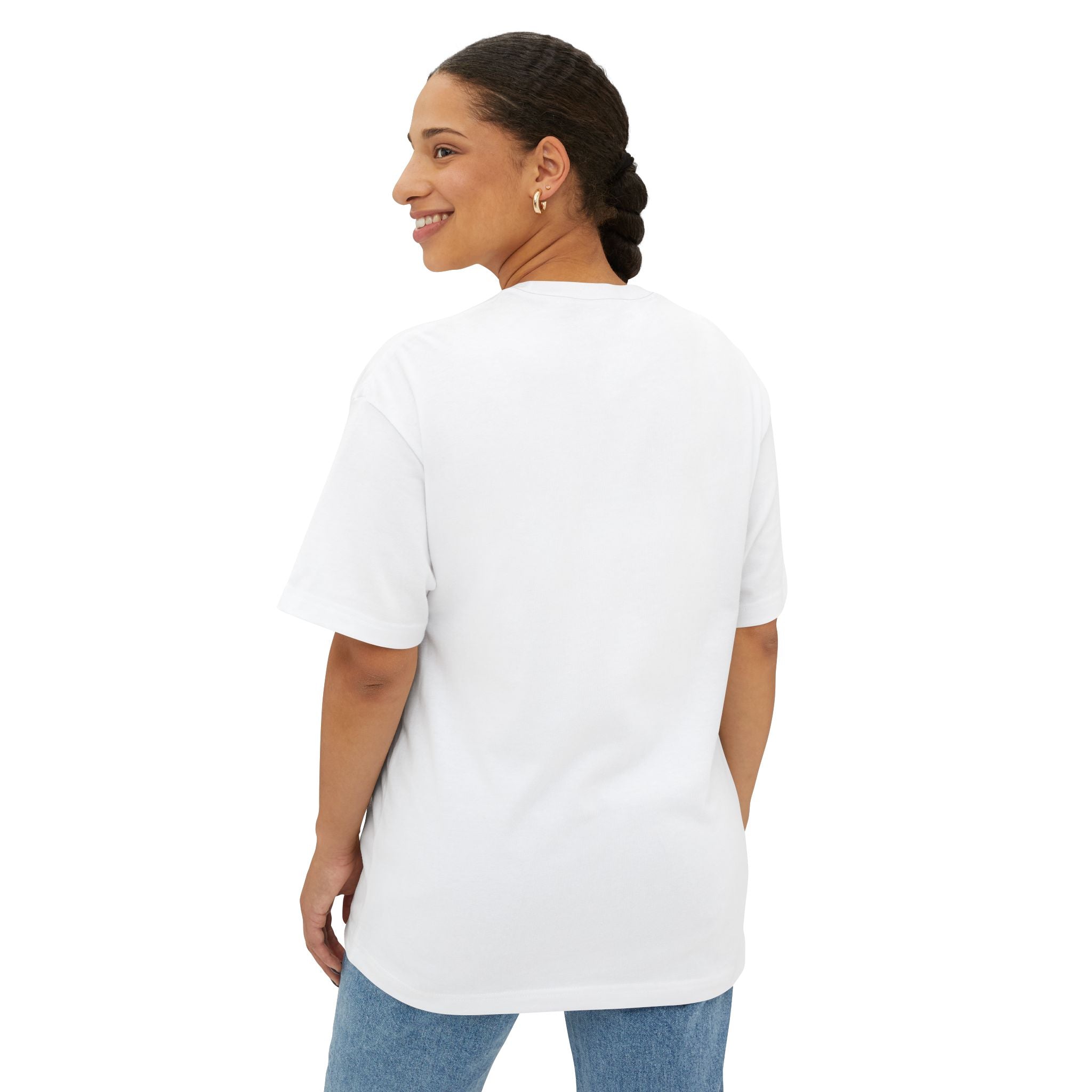 The Believer Crown Tee — Graphic Oversized Boxy T-Shirt