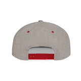 Flat Bill Snapback Hat – 'The Believer' Crown Logo Embroidered Cap