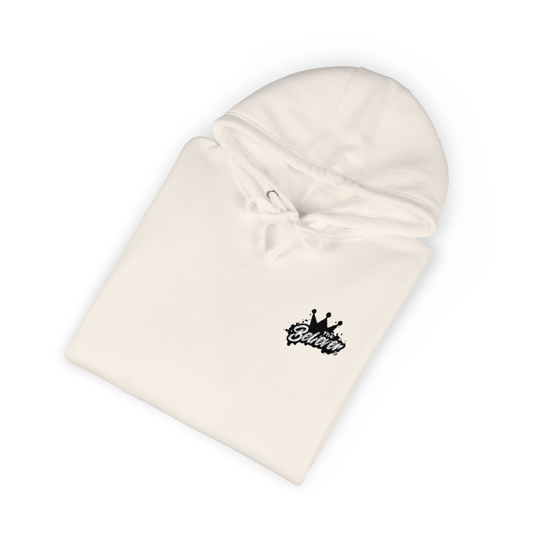 The Believer "Crown" Script Hoodie/Pullover with Sleeve Logos