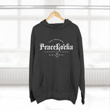 Peace Rocka-Panel Fleece Hoodie — Classic Cozy Pullover