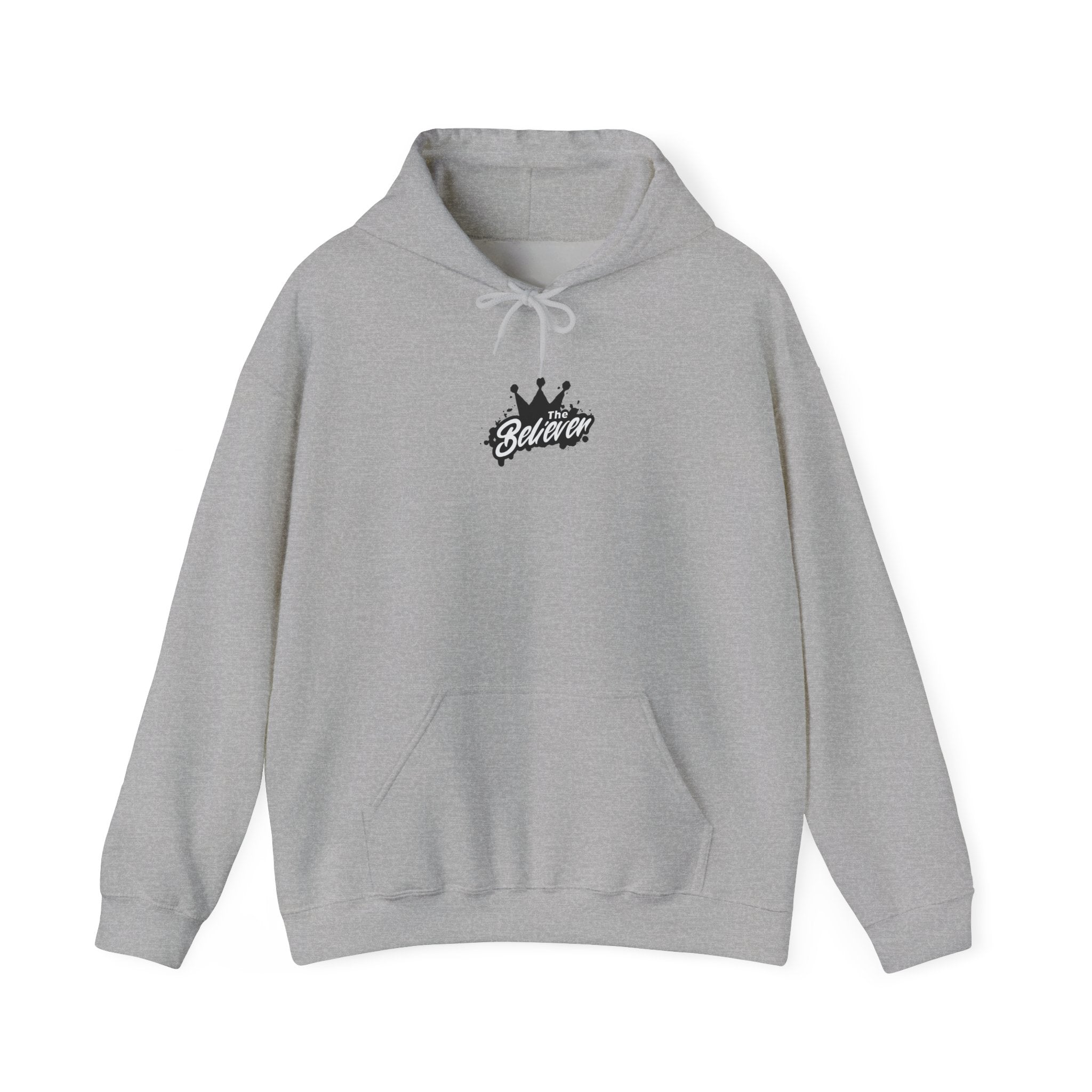 The Believer - Hoodie Crown Logo Minimalist Pullover