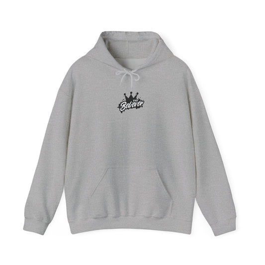 The Believer - Hoodie Crown Logo Minimalist Pullover