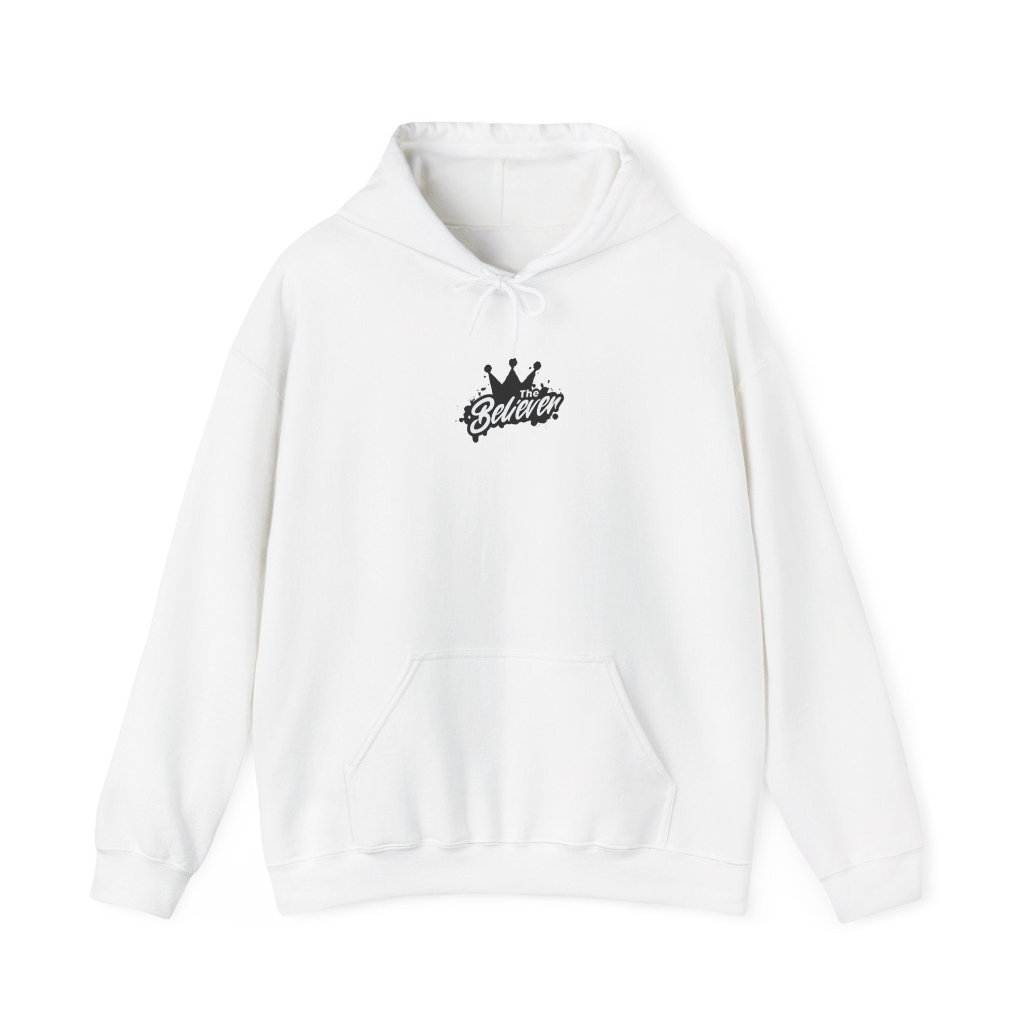 The Believer - Hoodie Crown Logo Minimalist Pullover