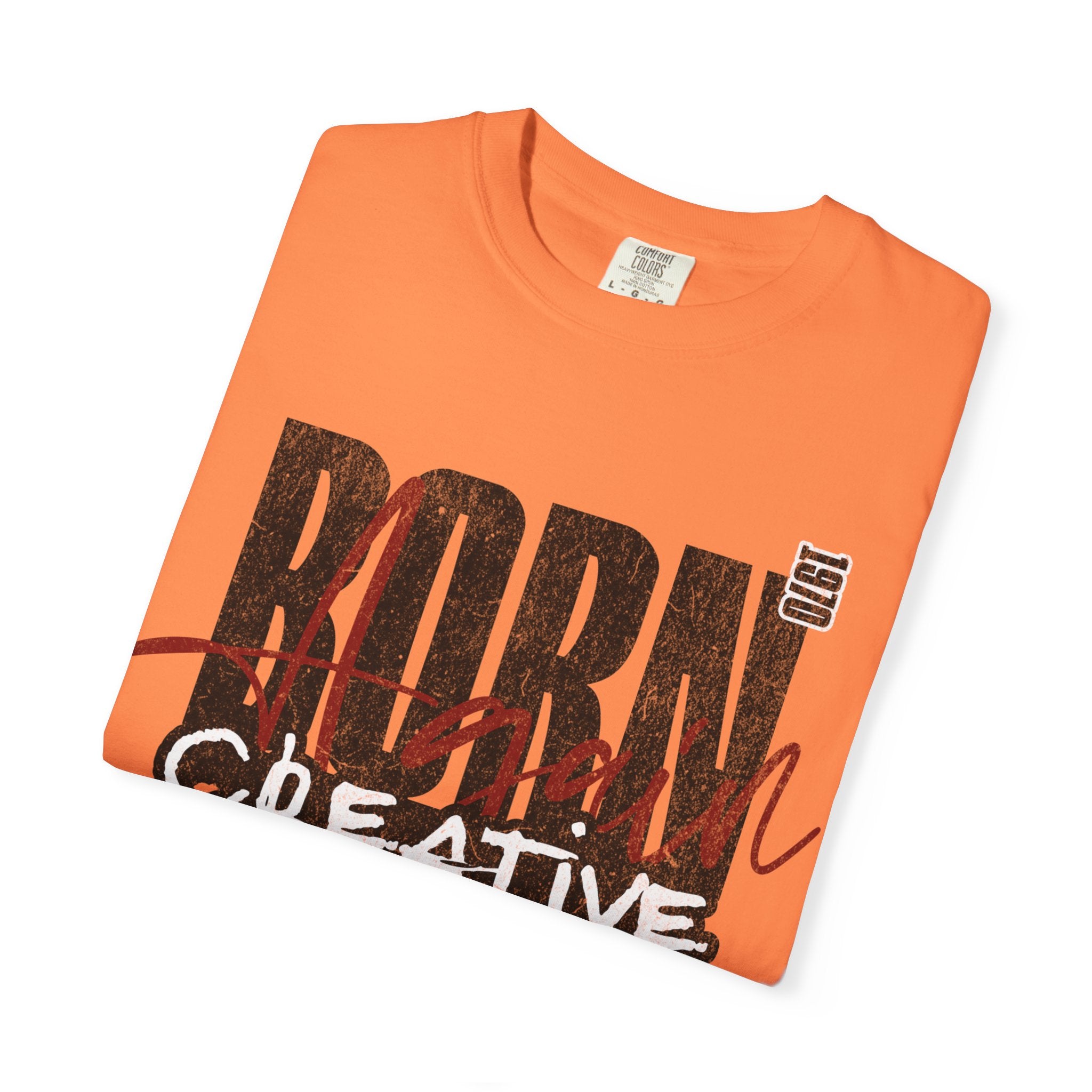 Born Creative Graphic T-Shirt — "Can't Stop Creating" Back