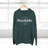 Peace Rocka-Panel Fleece Hoodie — Classic Cozy Pullover