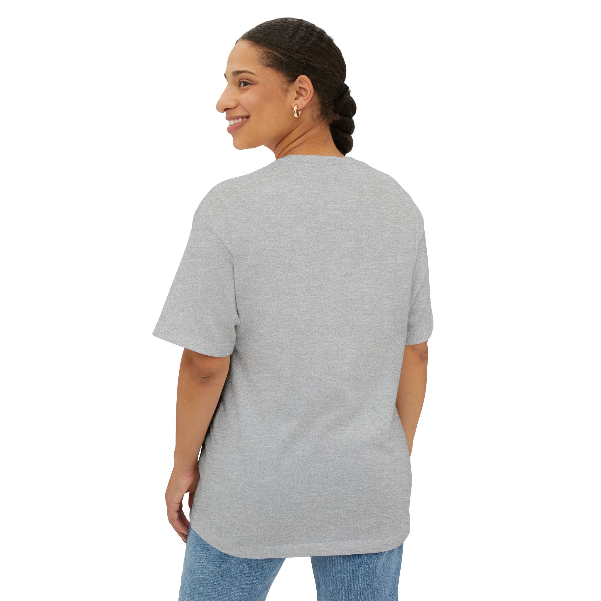 The Believer Crown Tee — Graphic Oversized Boxy T-Shirt